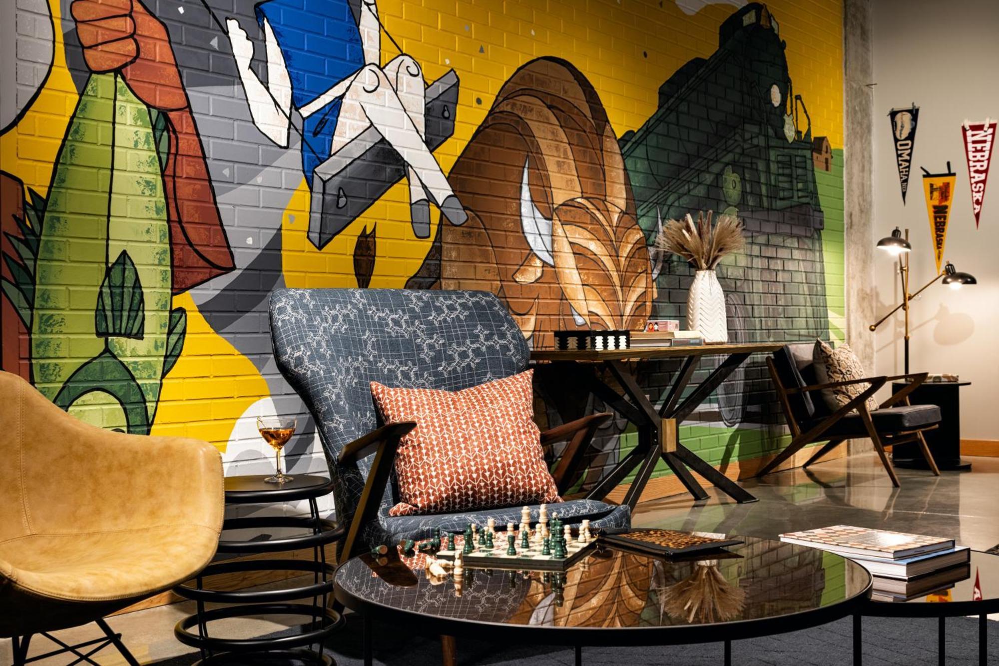 Moxy Omaha Downtown Hotel Exterior foto
